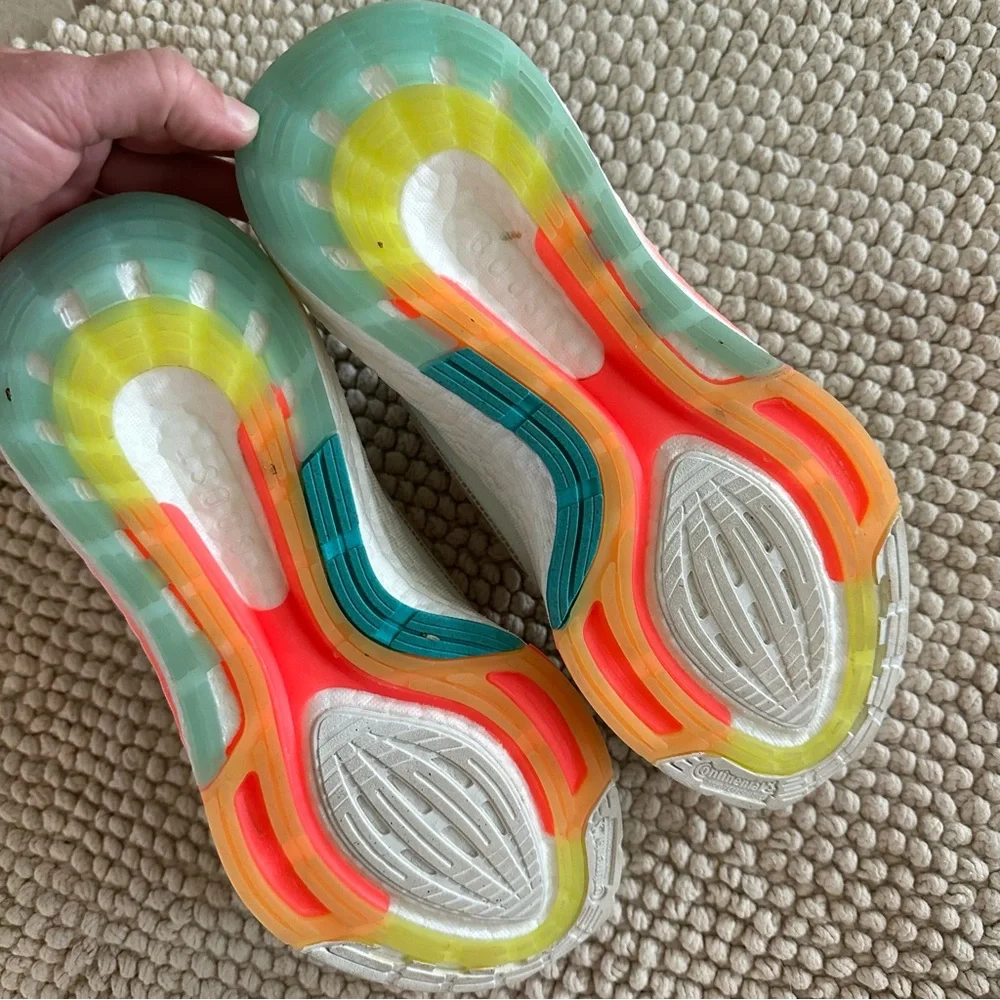 Adidas Ultraboost Neon EUC - Picture 6 of 6